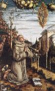 Carlo Crivelli The Vision of the Blessed Gabriele Ferretti oil painting artist
